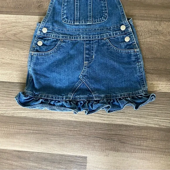 Old Navy Blue Denim Overalls - Picture 3 of 10
